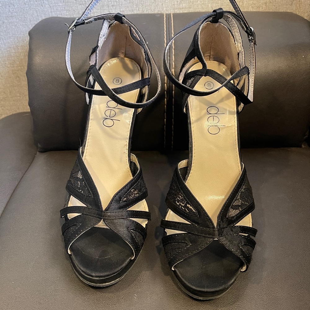 Black heels